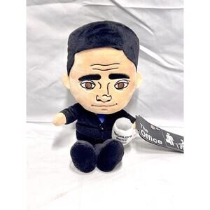 The OFFICE Michael Scott Plush Doll Toy World's Best Boss Coffee Mug
